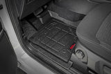 Fits Ford Ranger 2WD/4WD (2024) Sure-Fit Floor Mats; Front & Rear; Crew; SM51003