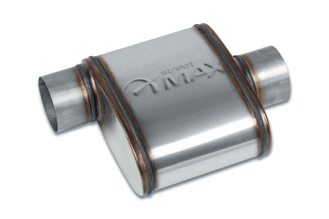Fits 1987-91 GMC R1500 Suburban Straight Through Muffler-Stainless SM60110-JHPR