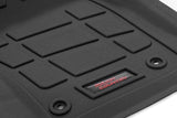 Rough Country Sure-Fit Floor Mats - Front & Rear - TRD PRO - Double Cab - Toyota Tacoma 2WD/4WD (2024) - SM71225