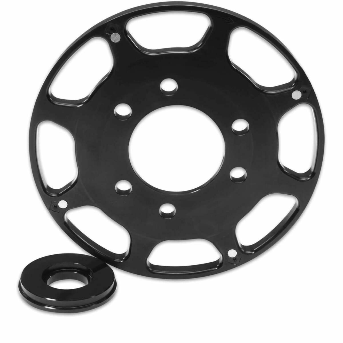 MSD crank trigger kit for 1955-1974 Chevy Monte Carlo black aluminum steel small block 86113