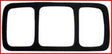 1969-1972 Chevrolet Blazer; Side Marker Gaskets Pair SML072G