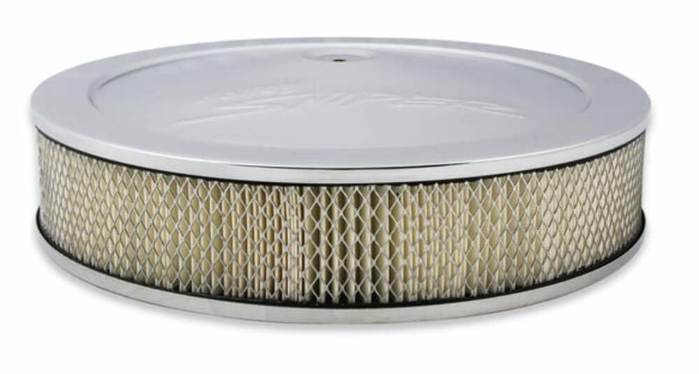 Holley EFI Sniper Air Cleaner Assembly, 14 x 3 - Chrome Finish - 120-530