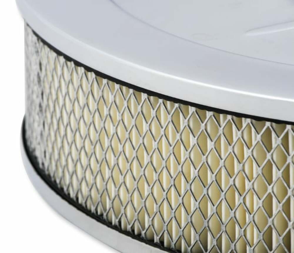 Holley EFI Sniper Air Cleaner Assembly, 14 x 3 - Chrome Finish - 120-530