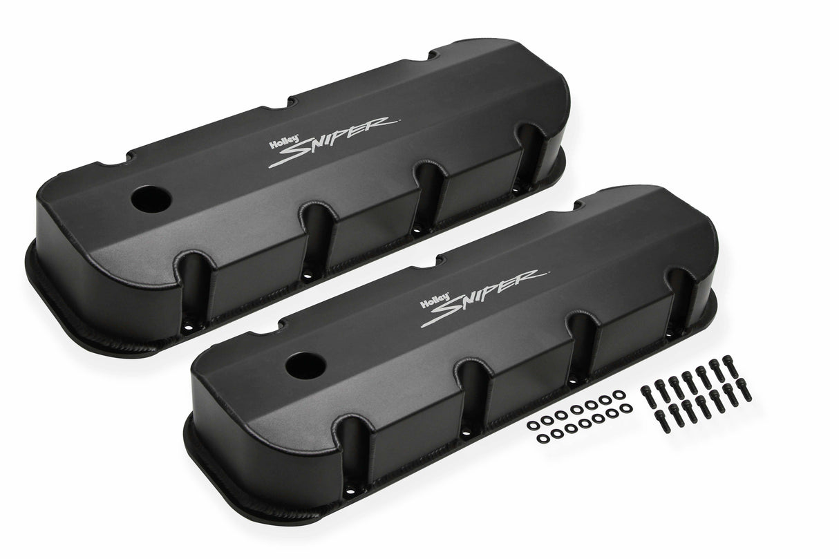 Hooker performance muffler black aluminum for-65-00-chevy-bigblock-396-454-black-890004b
