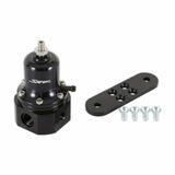 Holley Sniper EFI fuel injection system black aluminum efi-40-130-psi-fuel-regulator-6an-boost-1-1-reference-19-392