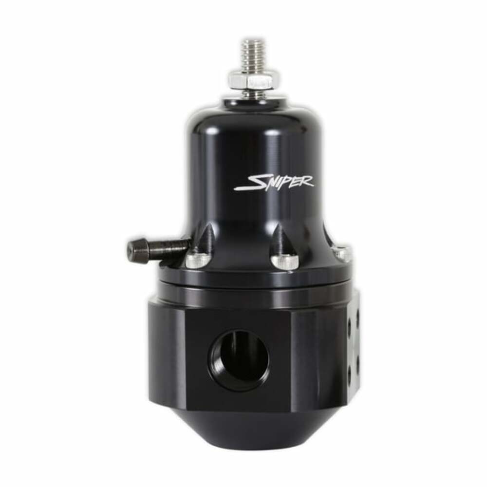 Holley Sniper EFI fuel injection system efi-40-130-psi-fuel-regulator-6an-boost-1-1-reference-19-392