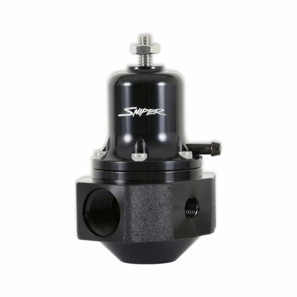 Holley Sniper EFI fuel injection system efi-40-130-psi-fuel-regulator-8an-boost-1-1-reference-19-395
