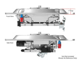 Holley EFI Sniper EFI Air Cleaner Drop Base - Chrome - 120-510