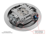 Holley EFI Sniper EFI Air Cleaner Drop Base - Chrome - 120-510
