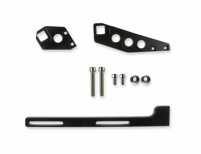 Holley EFI Sniper EFI Cable Bracket Kit - 870017 black aluminum