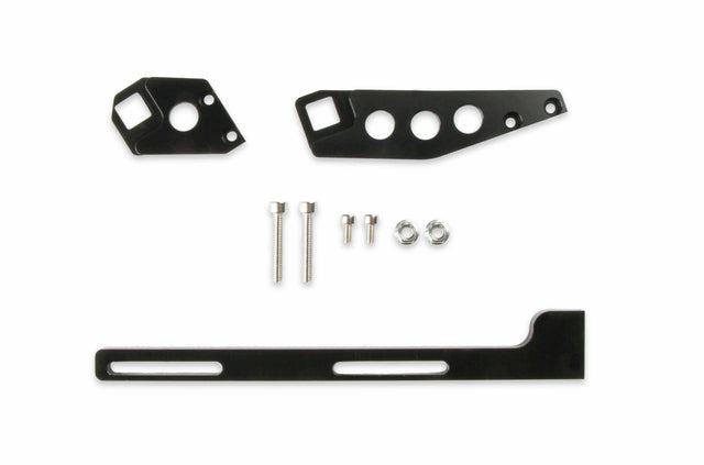Holley EFI Sniper EFI Cable Bracket Kit - 870019 black aluminum