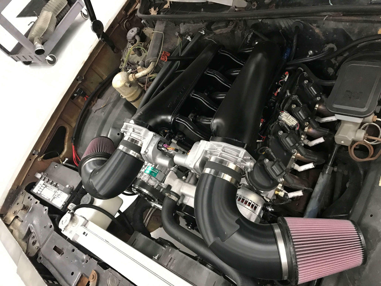 t Sniper EFI Intake Manifold Dual Plenum 102mm and Fuel Rail Kit - Black - 820242 Holley Sniper EFI