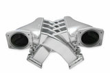 Holley EFI Sniper EFI Intake Manifold Dual Plenum 92mm and Fuel Rail Kit - Silver - 820201 black polished aluminum