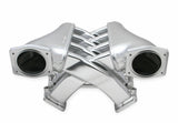 Holley EFI Sniper EFI Intake Manifold Dual Plenum 92mm and Fuel Rail Kit - Silver - 822201 black polished aluminum