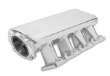 Holley EFI Sniper EFI Low-Profile Sheet Metal Fabricated Intake Manifold - 820101-1 for Corvette polished aluminum