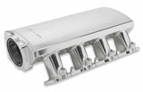 Holley EFI Sniper EFI Low-Profile Sheet Metal Fabricated Intake Manifold - 822101-1 for Corvette polished aluminum