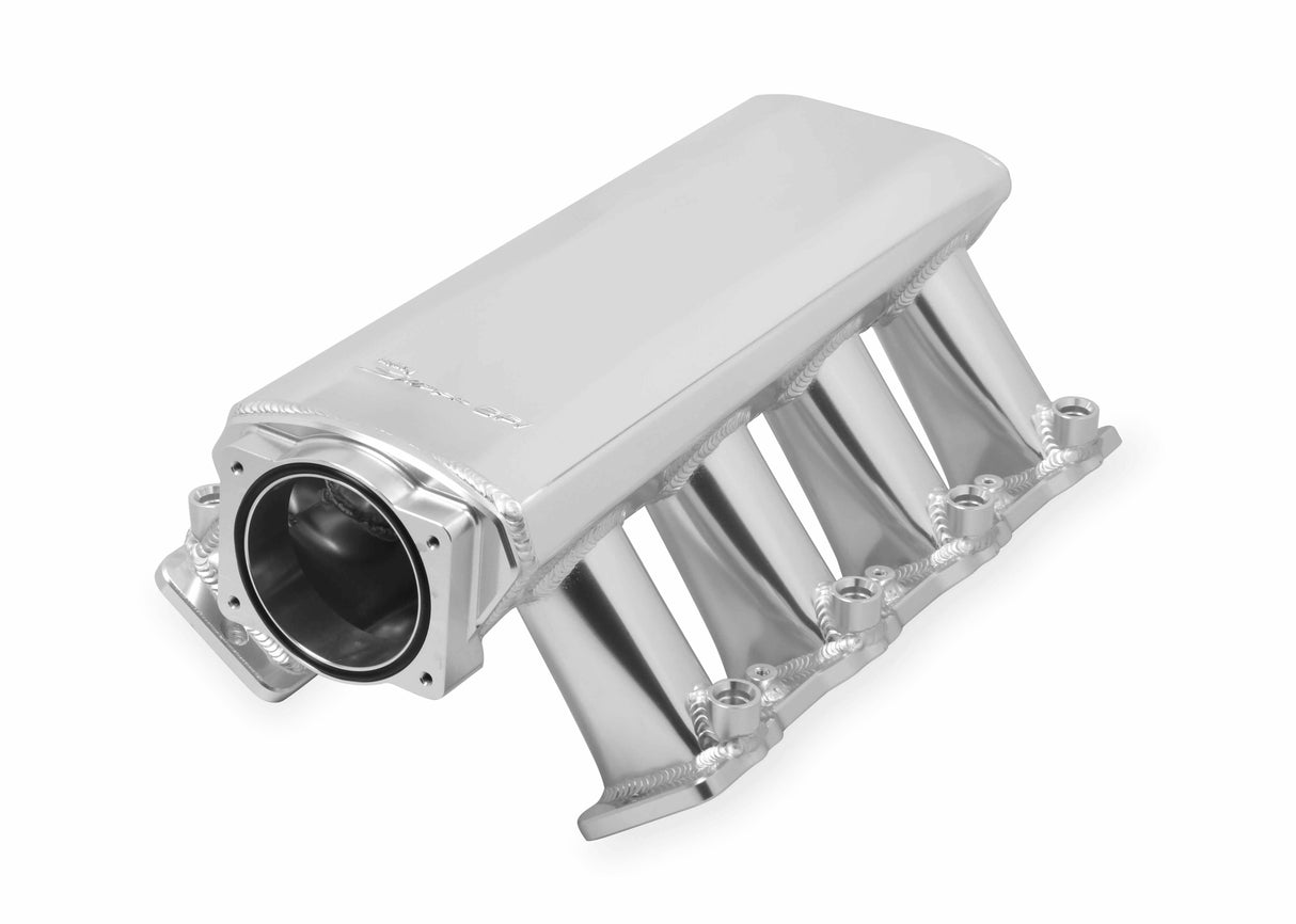 Holley EFI Sniper EFI Sheet Metal Fabricated Intake Manifold - 822031-1 for Chevy aluminum