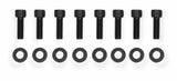 Hooker performance muffler black aluminum black-890010b