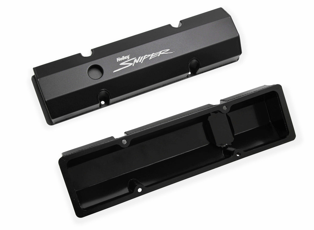 Hooker performance muffler black aluminum black-890010b
