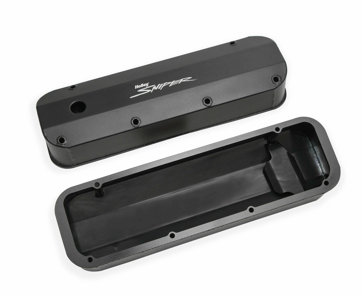 Hooker performance muffler black aluminum finish-890007b
