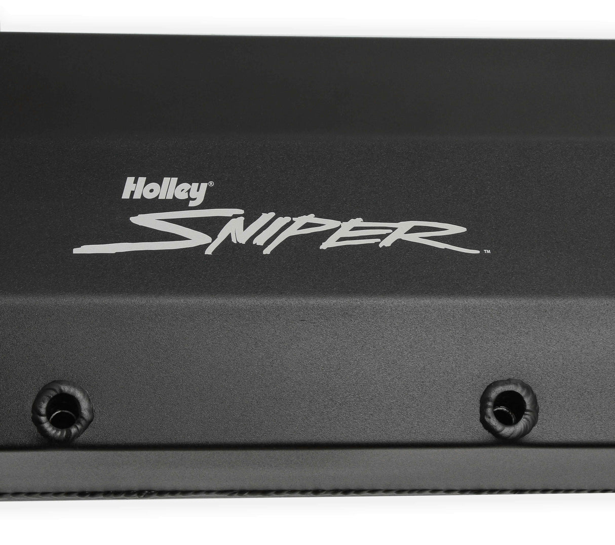 Hooker performance muffler black aluminum finish-890007b