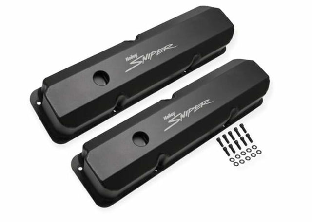 Hooker performance muffler black aluminum finish-890001b