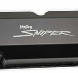 Hooker performance muffler black aluminum finish-890001b
