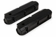 Hooker performance muffler black aluminum finish-890011b