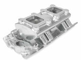 Holley EFI Sniper Sheet Metal Fabricated Intake Manifold Big Block Chevy - 835061 for 1968-1969 Chevy black aluminum