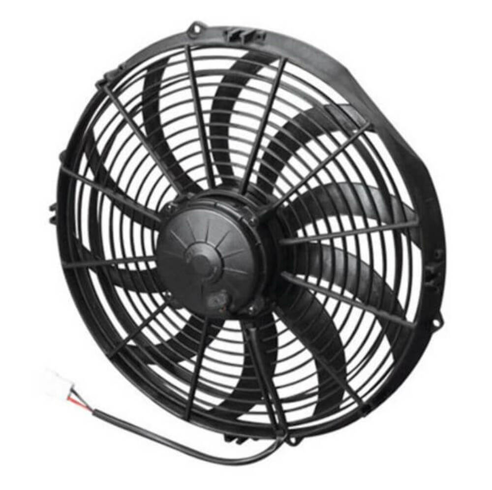SPAL 14 inch high performance puller electric cooling fan 1865 CFM curved blade VA08