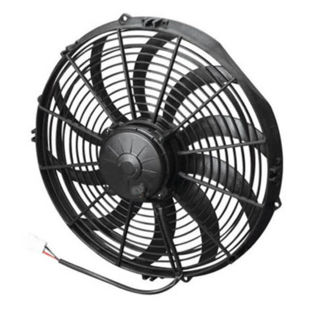SPAL 14 inch high performance puller electric cooling fan 1865 CFM curved blade VA08