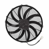 SPAL 16 inch high performance puller electric cooling fan 2024 CFM curved blade 30102049