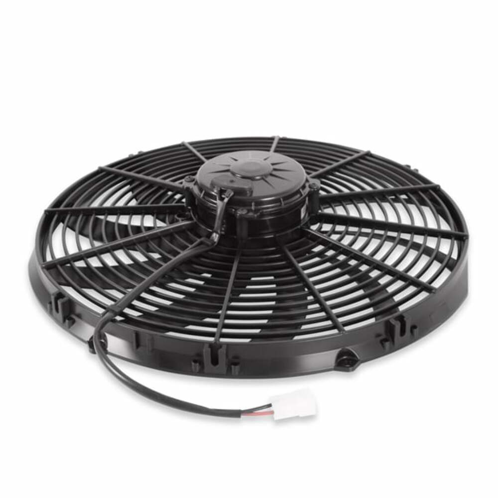 SPAL 16 inch high performance puller electric cooling fan 2024 CFM curved blade 30102049