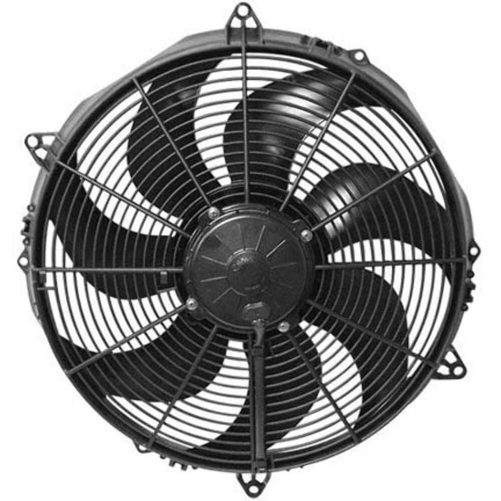 SPAL 16 inch high performance puller electric cooling fan 1918 CFM paddle blade 30102082