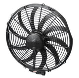 SPAL 16 inch high performance puller electric cooling fan 2467 CFM curved blade 30102113