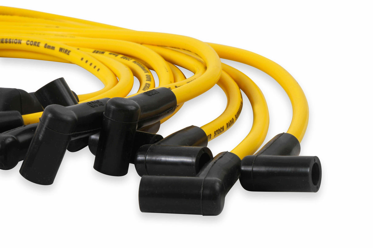 Spark Plug Wire for 1991-1996 Ford Mustang V8 yellow 8mm