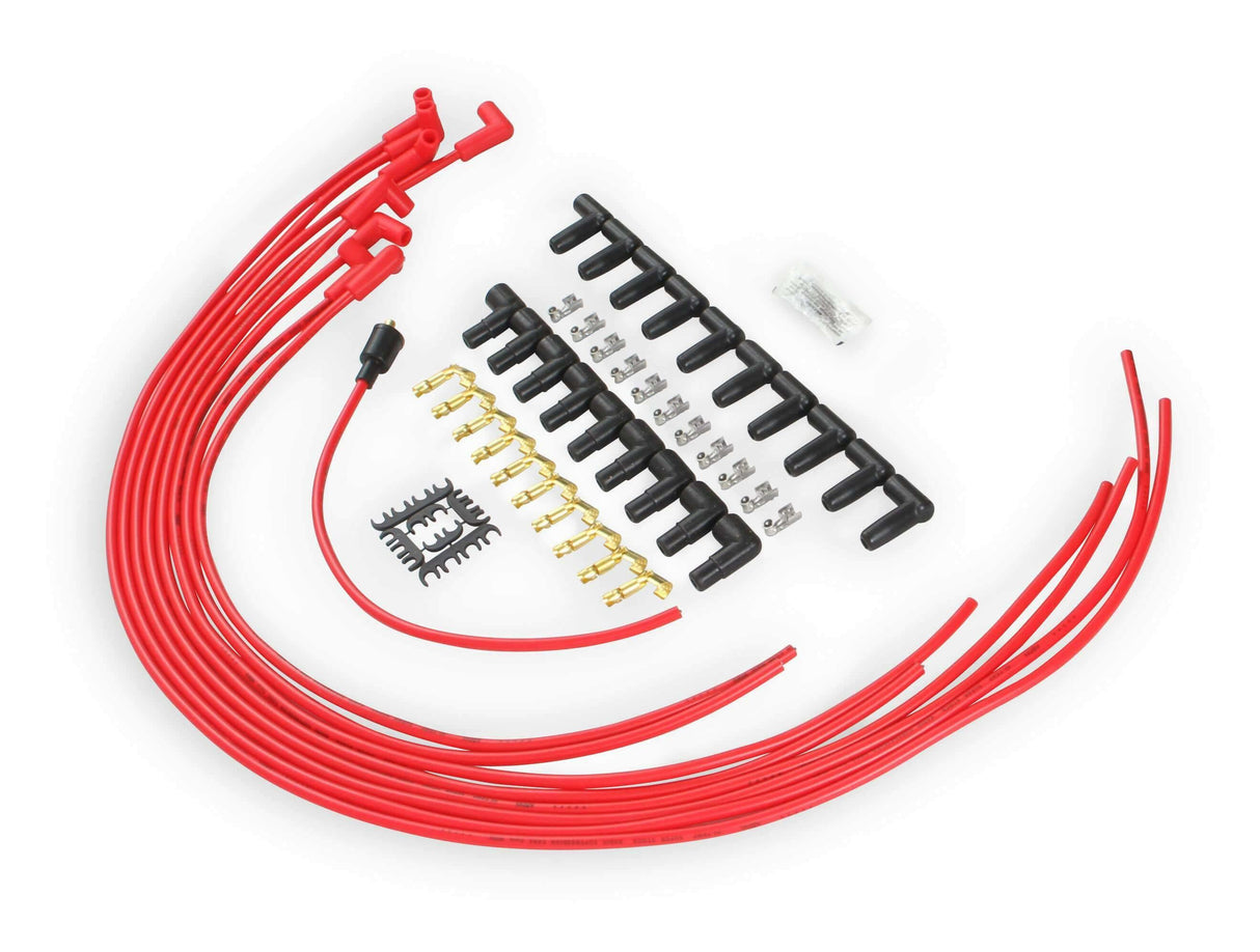 Super Stock Spark Plug Wire for 1966-1976 Dodge Challenger V8 red 8mm