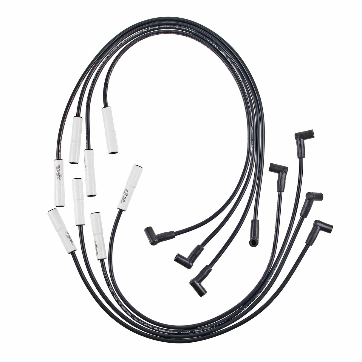 Spark Plug Wire for 1977-1978 Chevy Silverado V8 black 8mm