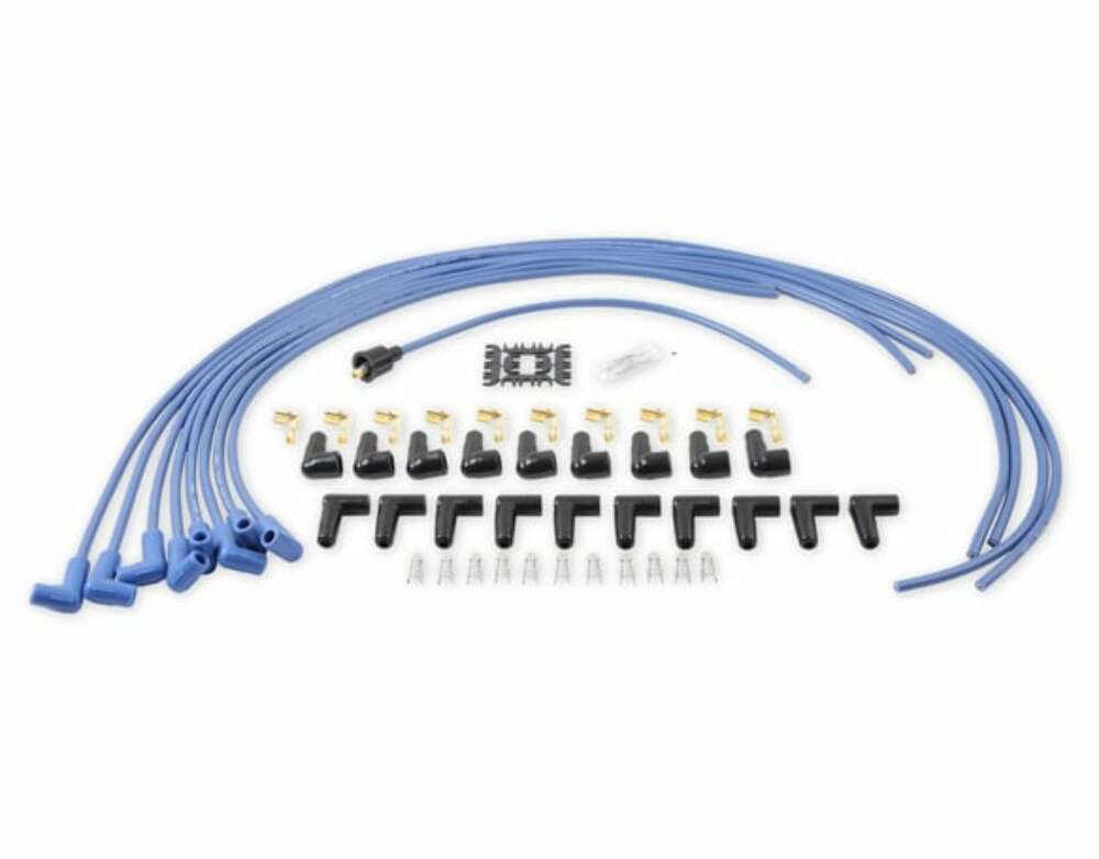Spark Plug Wire Set for 1975-1978 Dodge Challenger V8 blue 8mm