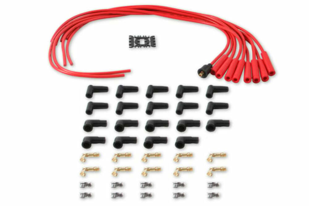 Spark Plug Wire Set for 1970-1974 Ford F-150 V8 red 8mm