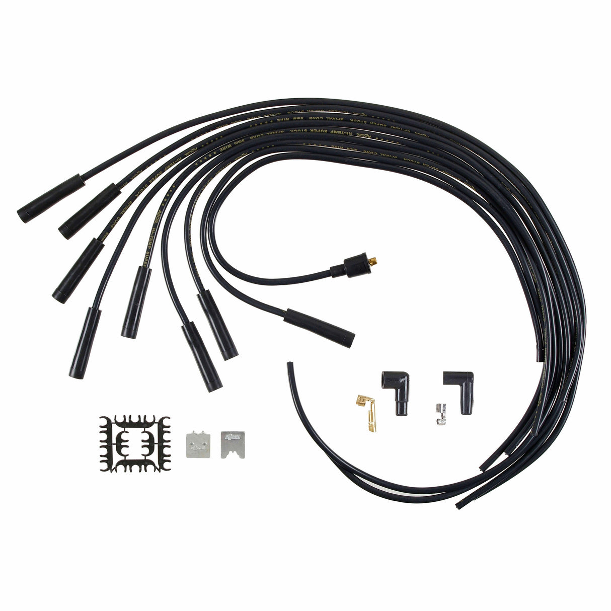 Spark Plug Wire Set for 1968-1973 Chevy El Camino V8 red blue