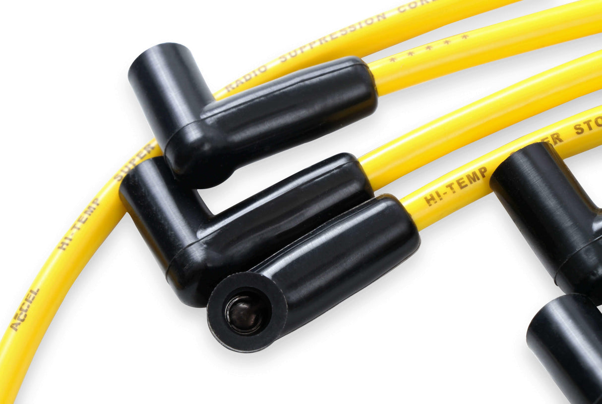 Spark Plug Wire Set for 1976-1978 Chevy El Camino V8 yellow 8mm