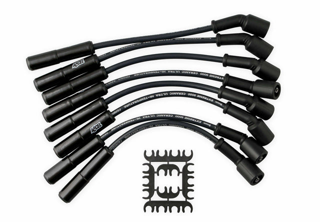 Spark Plug Wire Set for 1997-2015 Chevy Silverado V8 black 8mm