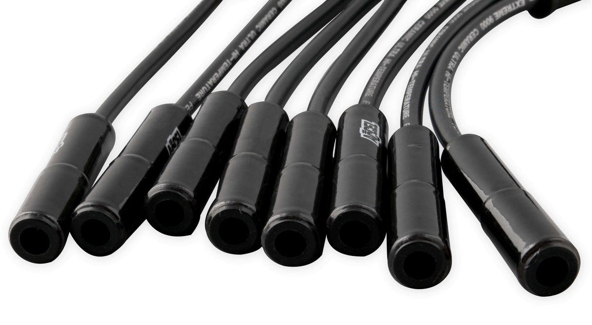 Spark Plug Wire Set for 1997-2015 Chevy Silverado V8 black 8mm