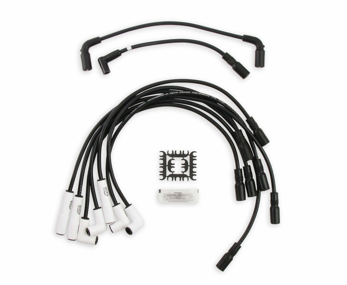 Spark Plug Wire Set for 1995-2001 Chevy V6 black 8mm