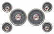 Classic Instruments analog dash gauge set silver
