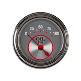 Silver Series 2 1/8" Oil Pressure SS81SLF