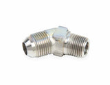 45 Degree Elbow Male AN -3 to 1/8 NPT - Stainless Steel - SS982303ERL