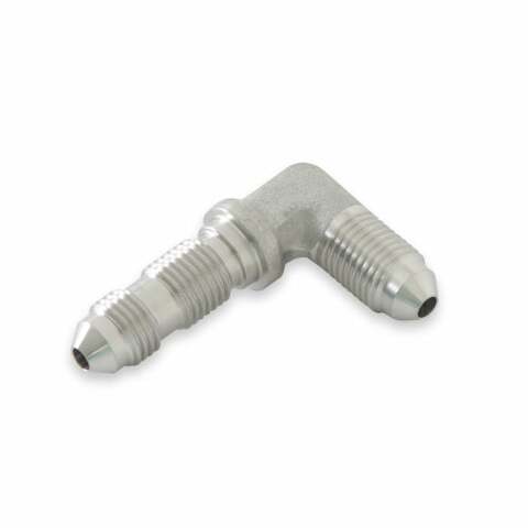 90 Degree -3 AN Bulkhead - Stainless Steel - SS983303ERL