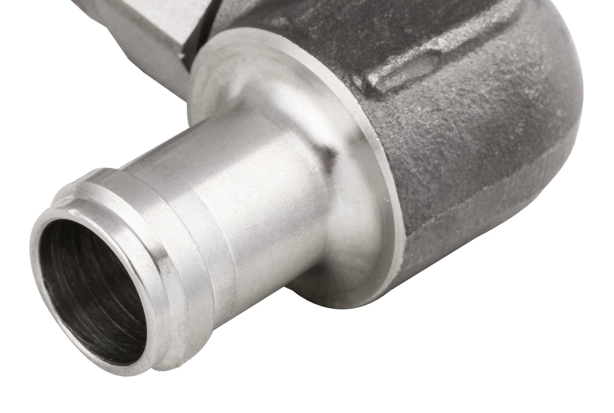 90 Degree 5/8 Hose to 3/4 NPT Male Elbow - with Swivel - SS988409ERL AN fitting